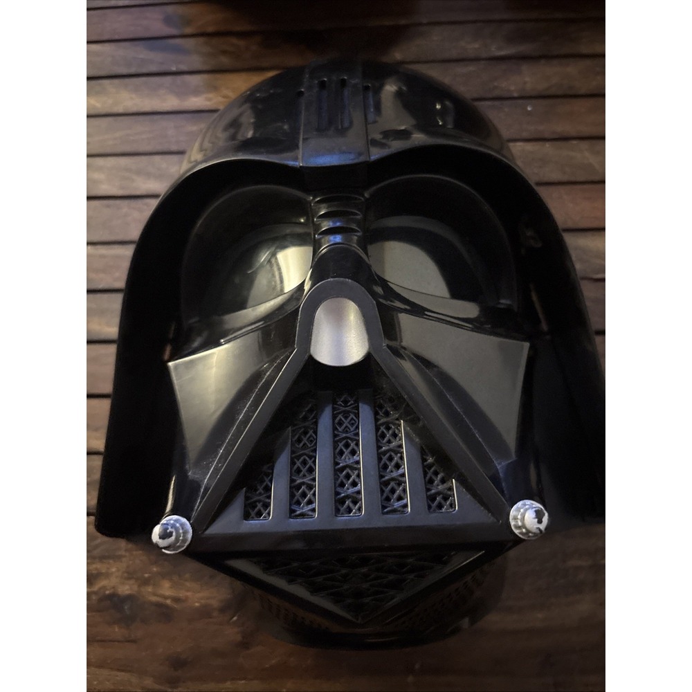 Darth Vader Mask Voice Changer Talking Adjustable Helmet Star Wars 2013 Hasbro